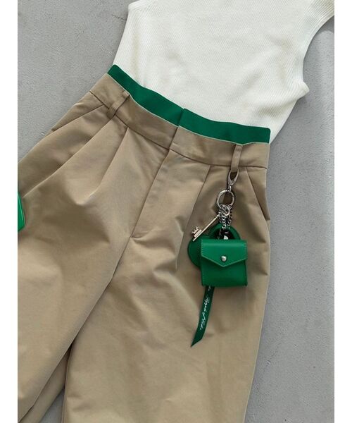 dazzlin（ダズリン）の「ハートリボンマルチチャーム（キーホルダー・レディース・オフホワイト/ブルー/ブラック/グリーン・FREE）」の6枚目の写真