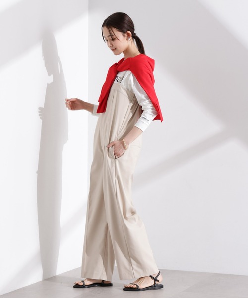 NANO universe（ナノユニバース）の「ベアオールインワン（つなぎ/オールインワン・レディース・グレー/ブラック/ベージュ・FREE）」の11枚目の写真