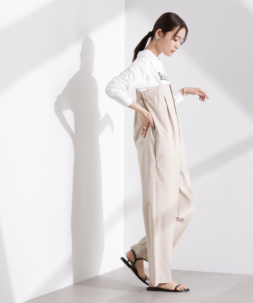 NANO universe（ナノユニバース）の「ベアオールインワン（つなぎ/オールインワン・レディース・グレー/ブラック/ベージュ・FREE）」の17枚目の写真