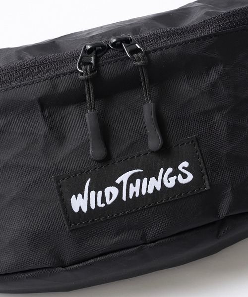 WILD THINGS（ワイルドシングス）の「【WILD THINGS】ナイロンウエストバッグ ボディバッグ（ボディバッグ/ウエストポーチ・メンズ・ブラック/マルチ/ベージュ・FREE）」の5枚目の写真
