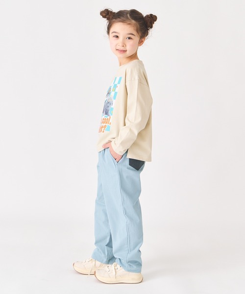 ever closet（エバークローゼット）の「アニマルフォト Tシャツ（Tシャツ/カットソー・キッズ・ブルー系その他5/ピンク/オフホワイト/ベージュ系その他5/チャコール/ミント・80ｃｍ/90cm/100cm/110cm/120cm/130cm/140cm/150cm）」の12枚目の写真