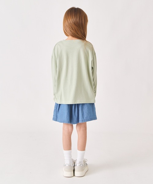 ever closet（エバークローゼット）の「アニマルフォト Tシャツ（Tシャツ/カットソー・キッズ・ブルー系その他5/ピンク/オフホワイト/ベージュ系その他5/チャコール/ミント・80ｃｍ/90cm/100cm/110cm/120cm/130cm/140cm/150cm）」の14枚目の写真