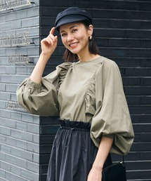 ever closet | レディス 撥水 ボリューム袖ブラウス(シャツ/ブラウス)