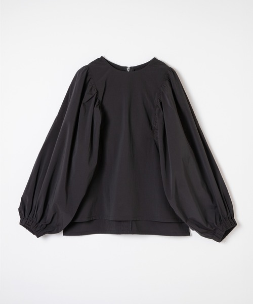 ever closet(エバークローゼット)の「レディス 撥水 ボリューム袖ブラウス(シャツ/ブラウス・レディース・ブラック/カーキ/ホワイト・FREE)」の11枚目の写真