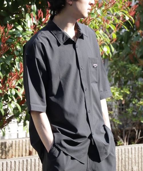 GERRY(ジェリー)の「【GERRY/ジェリー】 接触冷感 ドットメッシュ ストレッチ 半袖シャツ(シャツ/ブラウス・メンズ・ベージュ系/ブラック/カーキ/ネイビー系・M/L/LL)」の18枚目の写真