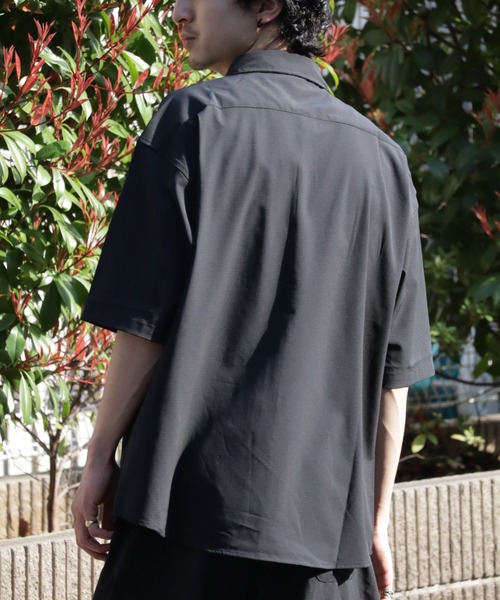 GERRY(ジェリー)の「【GERRY/ジェリー】 接触冷感 ドットメッシュ ストレッチ 半袖シャツ(シャツ/ブラウス・メンズ・ベージュ系/ブラック/カーキ/ネイビー系・M/L/LL)」の19枚目の写真