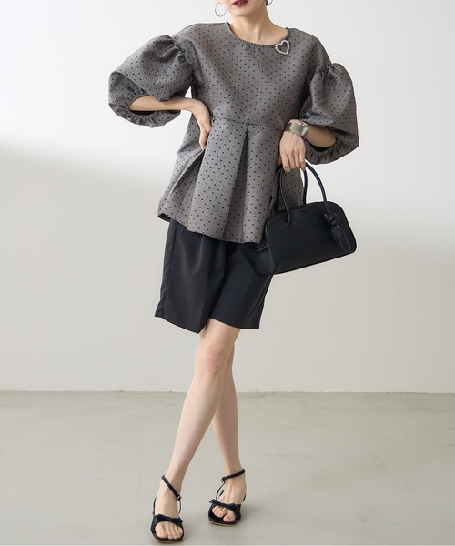 ドリスヴァンノッテン ボタニカル柄フロントタック ハーフパンツ16SS 美品 ZOZO限定】ツイルタックハーフパンツ（その他パンツ