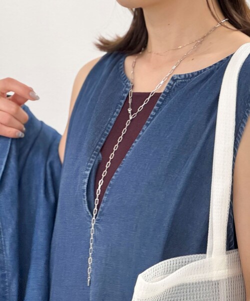 grace grace （グラスグラス）の「【grace grace/グラスグラス】Ｙ字2WAYネックレス（ネックレス・レディース・シルバー/ゴールド・FREE）」の5枚目の写真