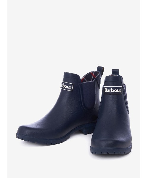 Barbour（バブアー）の「Wilton サイドゴア レインブーツ（レディース）（レインシューズ・レディース・ブラック/グリーン/ネイビー/ダークブルー/オリーブ/ライトブルー・6/4/3/5）」の17枚目の写真