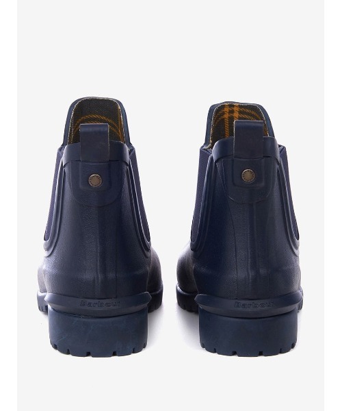 Barbour（バブアー）の「Wilton サイドゴア レインブーツ（レディース）（レインシューズ・レディース・ブラック/グリーン/ネイビー/ダークブルー/オリーブ/ライトブルー・6/4/3/5）」の7枚目の写真