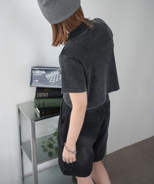 トップス STONE  Cotton rhinestone top - Women | MANGO OUTLET USA