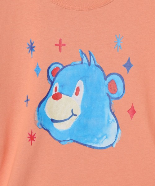 LMCの「【UNISEX】LMC／ウォーターカラーベアT（Tシャツ/カットソー・レディース・ホワイト/ブラック/シャーベット・MEDIUM/LARGE/SMALL）」の8枚目の写真