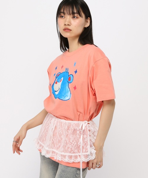 LMCの「【UNISEX】LMC／ウォーターカラーベアT（Tシャツ/カットソー・レディース・ホワイト/ブラック/シャーベット・MEDIUM/LARGE/SMALL）」の18枚目の写真