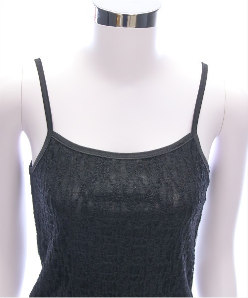 clear（クリア）の「キャミ&カーディガンセットレーストップス[スタイルアップ 韓国 ファッション]≪SS新作≫（Tシャツ/カットソー・レディース・ブラック/オフホワイト/チャコールグレー/アイボリー/ブラウン・F）」の19枚目の写真