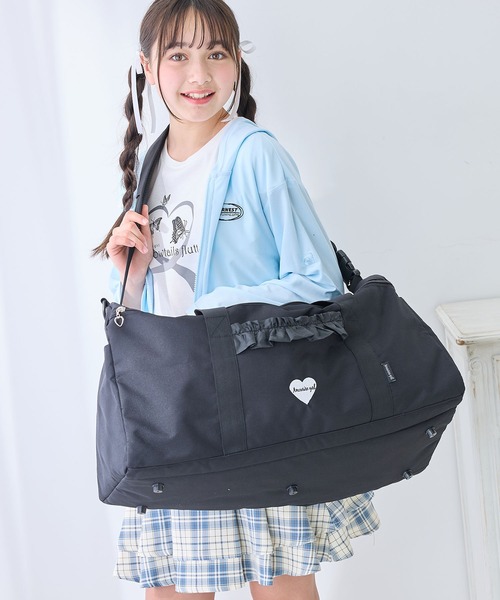 ✾ ルル ✾　ボストン型3way バッグ(L)　ハートキルト ✾ ルル ✾ ボストン型3way バッグ(L) ハートキルト ✾ ルル