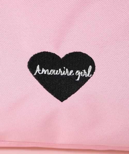 Amourire girl（アムリールガール）の「【Amourire girl】３WAYボストンバック/トラベルバッグ 42L（ボストンバッグ・キッズ・ブラック/ピンク・FREE）」の16枚目の写真
