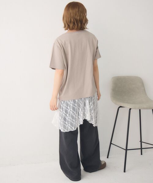 casita(RETRO GIRL)(カシータ)の「【新色追加】レイヤードスカート(ベルト・レディース・その他1/その他2/その他3/アイボリー/オフホワイト/キャメル・ONE SIZE)」の22枚目の写真