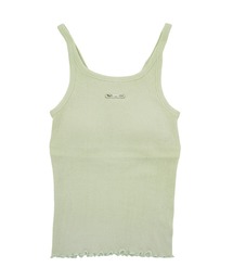 【ZOZO先行】cap in rib tank top