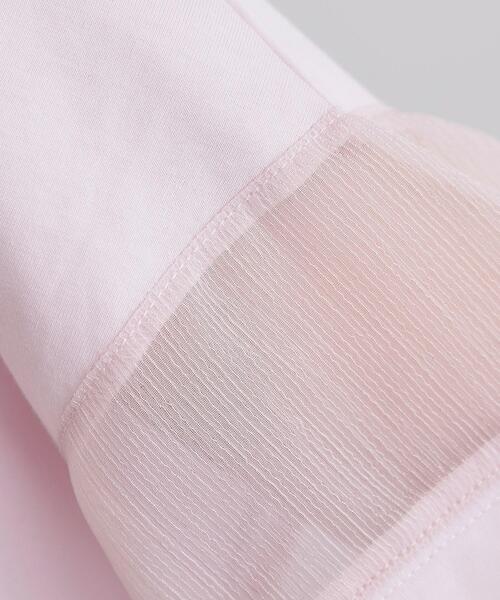 grove（グローブ）の「【UVカット・接触冷感】シアードッキングTシャツ（Tシャツ/カットソー・レディース・ライトブルー/ブラック/ピンク/オフホワイト・02/03/05/04/01）」の17枚目の写真