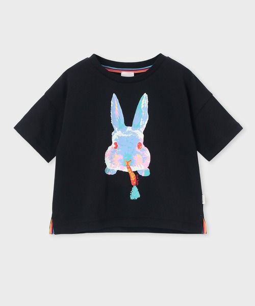 セール】ガールズ エンボスラビット Tシャツ / 93158 4151252（T