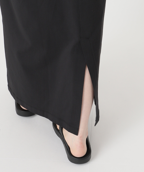 JOURNAL STANDARD relume(ジャーナルスタンダード レリューム)の「マキシプルオーバーワンピース(ワンピース・レディース・ブラック/カーキ・FREE)」の19枚目の写真