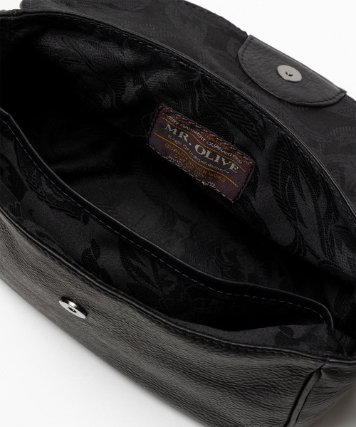 MR.OLIVE E.O.I（ミスターオリーブイーグルオブインデペンデンス）の「MR.OLIVE ミスターオリーブ / E.O.I / WATER PROOF WASHABLE LEATHER IMPERMA-LEATHER NEAT SHOULDER BAG ウォータープルーフウォッシャブルレザーショルダーバッグ インパーマレザー / ME668（ショルダーバッグ・メンズ・ブラウン/ブラック・FREE）」の10枚目の写真