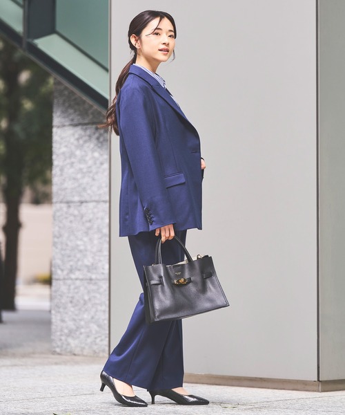 Sirin(シリン)の「≪Premium≫ super100’sウールブレンドシェイプジャケット【2サイズ展開】(テーラードジャケット・レディース・グレー/ネイビー・SMALL/X-SMALL)」の14枚目の写真