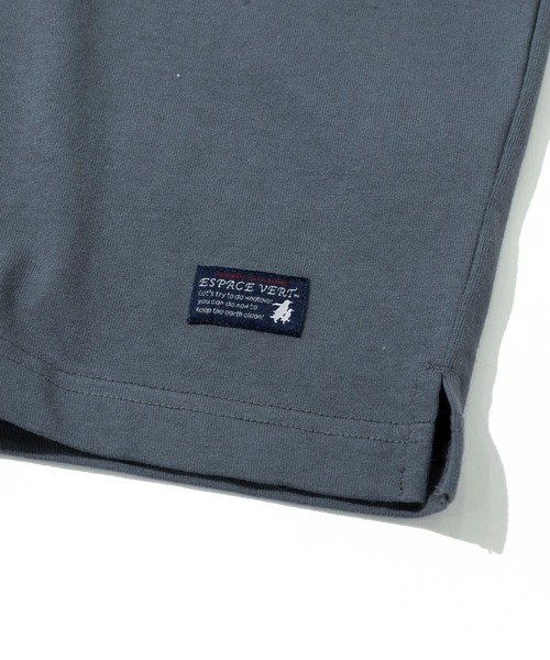 go slow caravan(ゴースローキャラバン)の「ESPACE VERT/エスパスヴェール カジキ S/S ポロシャツ ポケTEE(ポロシャツ・メンズ・グレー/ホワイト・MEDIUM/X-LARGE/LARGE)」の6枚目の写真