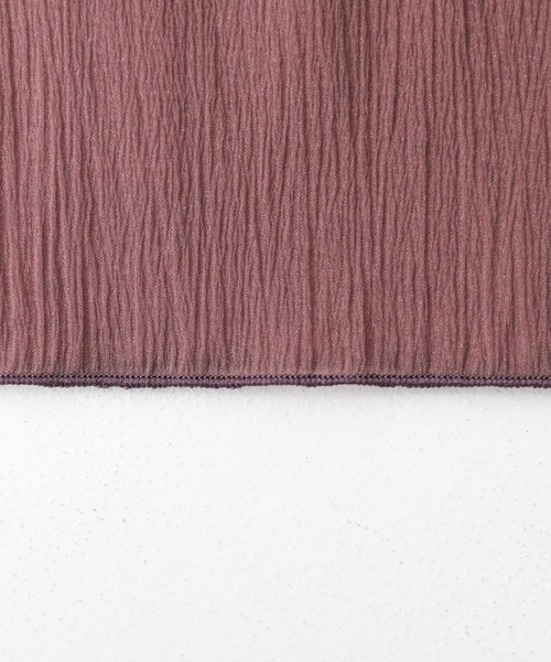 n'OrLABEL(ノアールレーベル)の「『オーガンジー裾メロースカート』(スカート・レディース・ライトグリーン/ブラウン/イエロー/ブラック・FREE)」の9枚目の写真