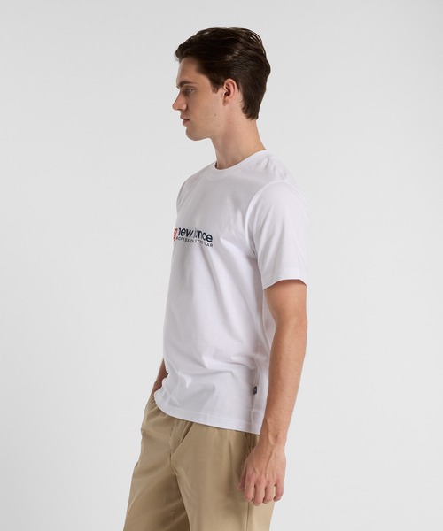NEW BALANCE(ニューバランス)の「Proffesional Athletics ショートスリーブTシャツ(Tシャツ/カットソー・メンズ・ホワイト/ブラック/セージグリーン・XX-LARGE/X-LARGE/LARGE/MEDIUM/SMALL)」の4枚目の写真
