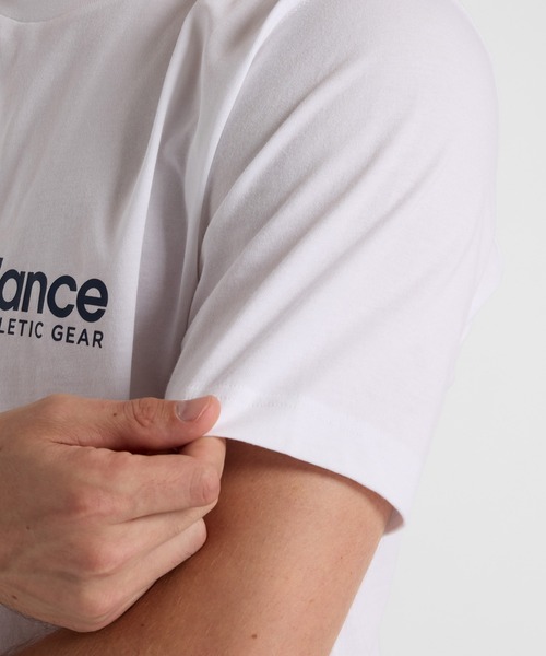 NEW BALANCE(ニューバランス)の「Proffesional Athletics ショートスリーブTシャツ(Tシャツ/カットソー・メンズ・ホワイト/ブラック/セージグリーン・XX-LARGE/X-LARGE/LARGE/MEDIUM/SMALL)」の8枚目の写真