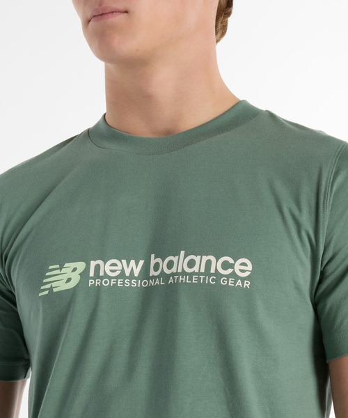 NEW BALANCE(ニューバランス)の「Proffesional Athletics ショートスリーブTシャツ(Tシャツ/カットソー・メンズ・ホワイト/ブラック/セージグリーン・XX-LARGE/X-LARGE/LARGE/MEDIUM/SMALL)」の16枚目の写真