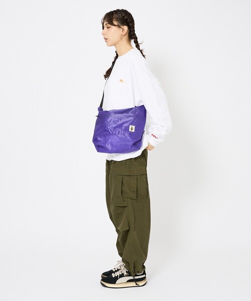 COBMASTER（コブマスター）の「【COBMASTER/コブマスター】COB-CR SEAGULL SHOULDER 81021500/ショルダー/ユニセックス【WEB限定】（バックパック/リュック・レディース・ブラック/ブラウン/パープル/グリーン・フリー）」の12枚目の写真