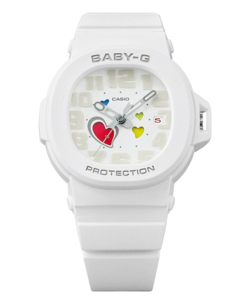 G-SHOCK(ジーショック)の「BABY-G/ベイビージー 腕時計 BGA-10-7AJF(アナログ腕時計・レディース・ホワイト・FREE)」の2枚目の写真