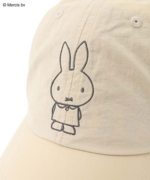 miffy - 【新品未使用】60周年 ミッフィー キャップ ベージュ miffy - 【新品未使用】60周年 ミッフィー キャップ ベージュの