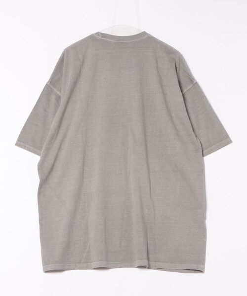a.p.o.v.(エーピーオービー)の「a.p.o.v. ピグメントコットンオーバーサイズTシャツ(Tシャツ/カットソー・メンズ・チャコール/イエロー/グレー/ブルー/ピンク・ONESIZE)」の6枚目の写真