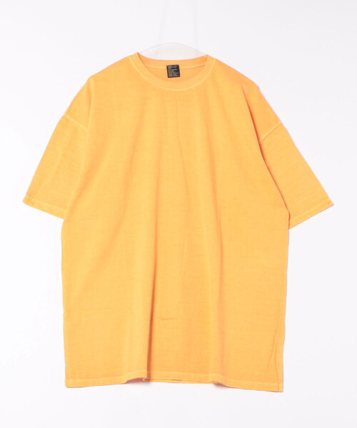 a.p.o.v.(エーピーオービー)の「a.p.o.v. ピグメントコットンオーバーサイズTシャツ(Tシャツ/カットソー・メンズ・チャコール/イエロー/グレー/ブルー/ピンク・ONESIZE)」の14枚目の写真