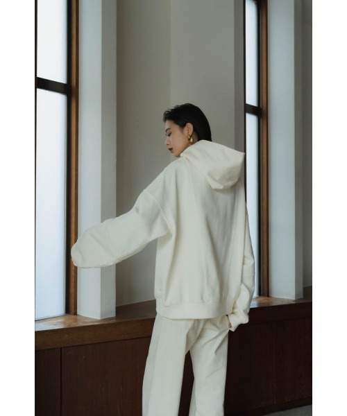 経堂) クヌースマーフ Knuth Marf プルオーバー フーディ switching hoodie サイズT パーカー KM22WS03 タグ付 switching hoodie(unisex)（パーカー）｜Knuth Marf