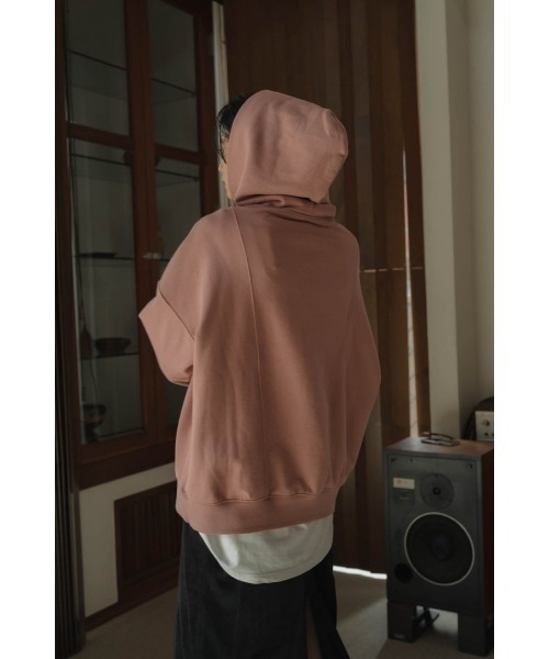 Knuth Marf(クヌースマーフ)の「switching hoodie(unisex)(パーカー・レディース・ピンク/アイボリー・FREE)」の13枚目の写真