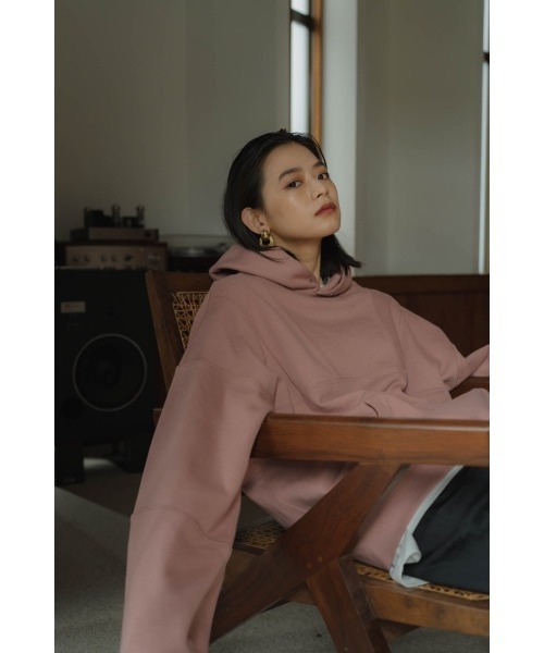 経堂) クヌースマーフ Knuth Marf プルオーバー フーディ switching hoodie サイズT パーカー KM22WS03 タグ付 switching hoodie(unisex)（パーカー）｜Knuth Marf