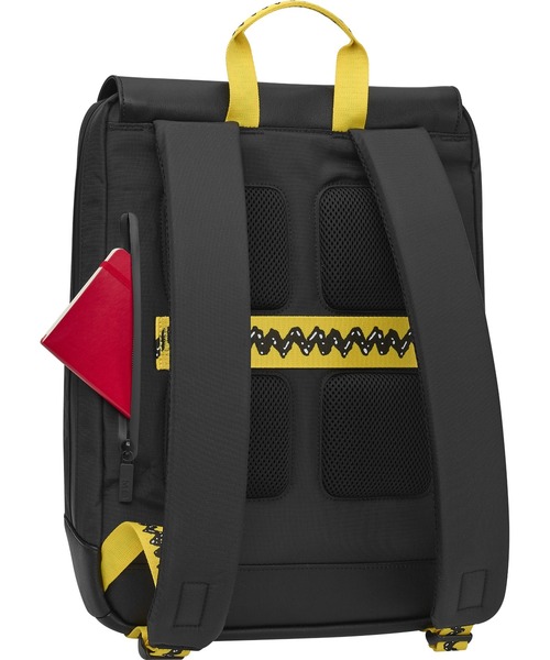 MOLESKINE（モレスキン）の「ピーナッツ X モレスキン 15インチPC収納 メトロ スリムバックパック（バックパック/リュック・レディース・ブラック・FREE）」の5枚目の写真