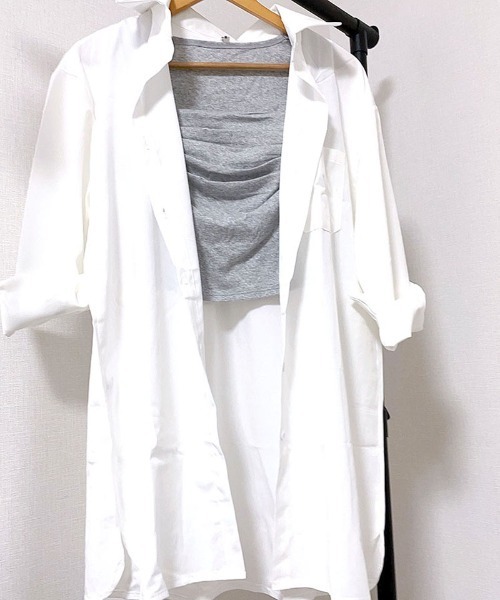 shoppinggo(ショッピングゴー)の「白ブラウス シャツ(シャツ/ブラウス・レディース・ホワイト・M)」の9枚目の写真