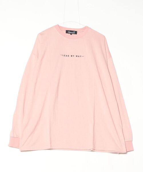 INNOCENT（イノセント）の「『天竺　プリントTシャツ（Tシャツ/カットソー・メンズ・ピンク/ホワイト・LARGE/MEDIUM）」の2枚目の写真