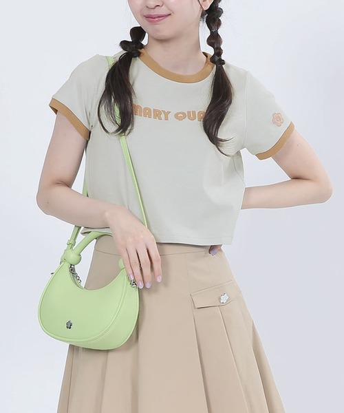 レトロロゴアップリケミニ Tシャツ（Tシャツ/カットソー）｜MARY