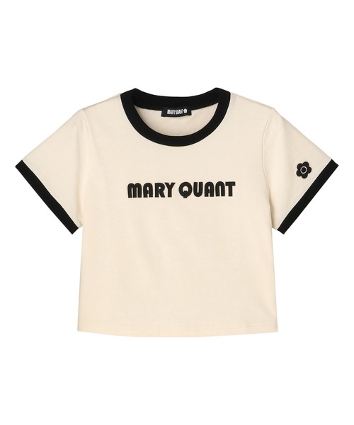 レトロロゴアップリケミニ Tシャツ（Tシャツ/カットソー）｜MARY