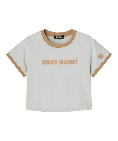 レトロロゴアップリケミニ Tシャツ（Tシャツ/カットソー）｜MARY