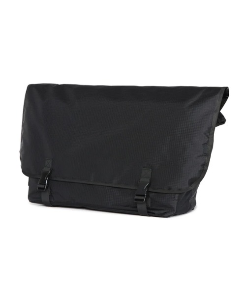 PACKING（パッキング）の「【PACKING】RIPSTOP MESSENGER（ショルダーバッグ・メンズ・ブラック・FREE）」の2枚目の写真