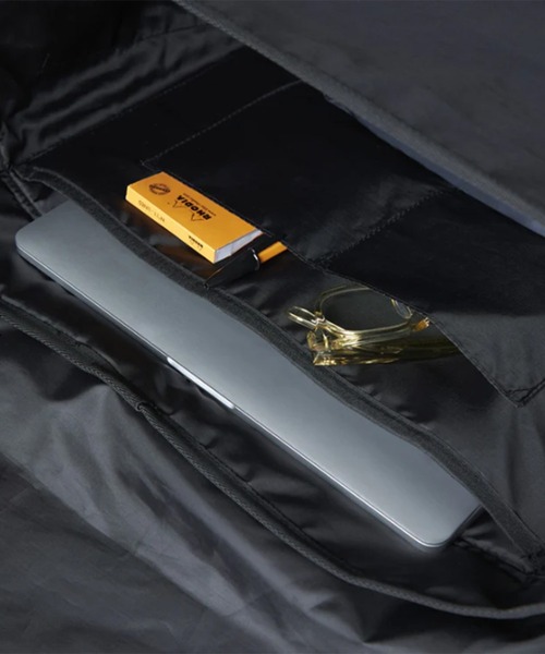 PACKING（パッキング）の「【PACKING】RIPSTOP MESSENGER（ショルダーバッグ・メンズ・ブラック・FREE）」の6枚目の写真