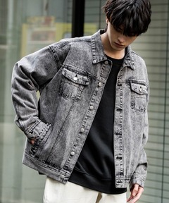 完売　ユニセックス　M to R オーバーサイズ デニムジャケット 完売 ユニセックス M to R オーバーサイズ デニムジャケット