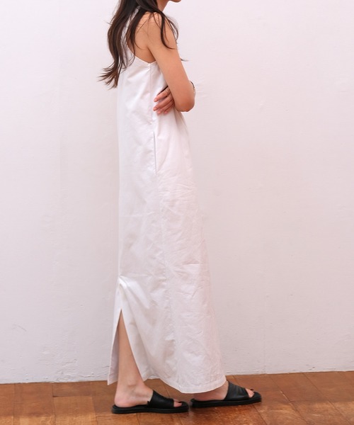 セール】フロントジップコットンワンピース（ワンピース）｜AKTE